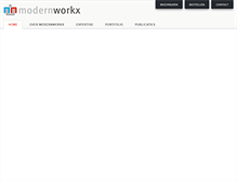 Tablet Screenshot of modernworkx.nl